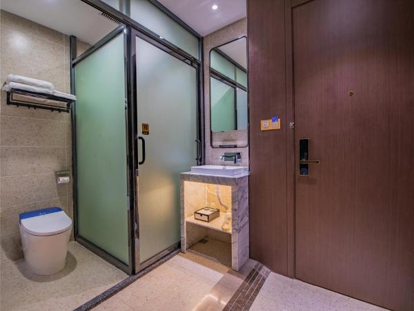 7Days Inn Shen Tech Park Subway Station Wanxiang Tiandi Branch : photo 1 de la chambre chambre lits jumeaux