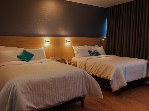 Hotel Kavia Monterrey : photo 10 de la chambre chambre double avec 2 lits doubles