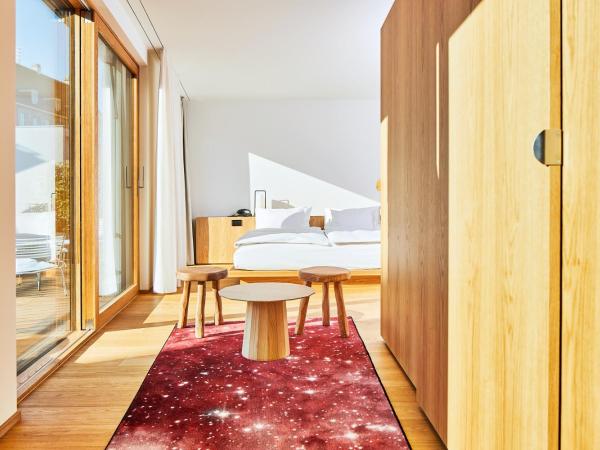 ART HOUSE Basel - Member of Design Hotels : photo 2 de la chambre suite club avec terrasse