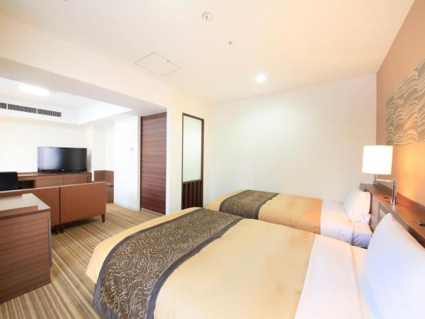 Vessel Inn Sapporo Nakajima Park : photo 1 de la chambre chambre lits jumeaux premium - non-fumeurs