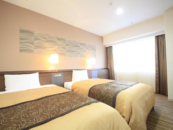 Vessel Inn Sapporo Nakajima Park : photo 2 de la chambre chambre lits jumeaux premium - non-fumeurs