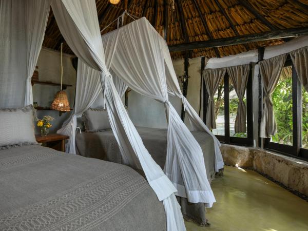 Diamante K - Inside Tulum National Park : photo 6 de la chambre bungalow 2 lits doubles - vue sur océan