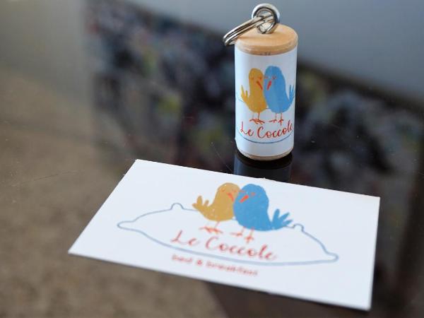 Le coccole : photo 2 de la chambre chambre double avec salle de bains privative