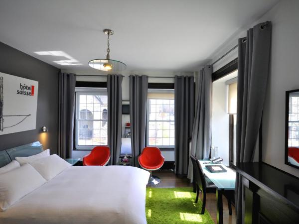 Swiss Hotel : photo 3 de la chambre chambre lit queen-size supérieure avec cheminée