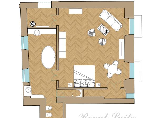 Palazzo Monga Boutique Guesthouse : photo 8 de la chambre suite royale