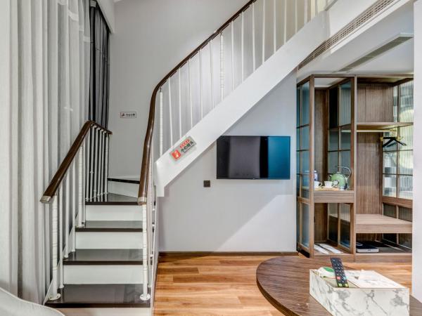 Happy Dragon City Culture Hotel-Tianjin Draum Tower & Dayuecheng shopping mall : photo 1 de la chambre chambre double deluxe