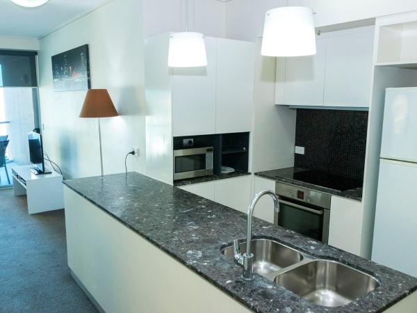 Evolution Apartments : photo 7 de la chambre appartement 1 chambre - vue sur ville