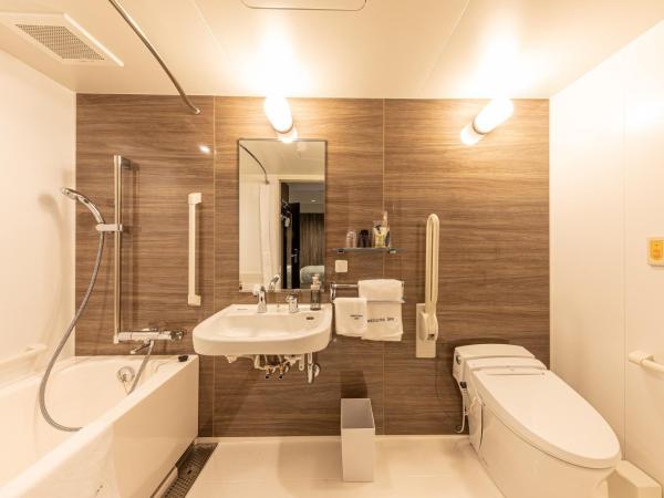 Meitetsu Inn Shinosakaeki Higashiguchi : photo 4 de la chambre chambre double - accessible aux personnes à mobilité réduite - non-fumeurs