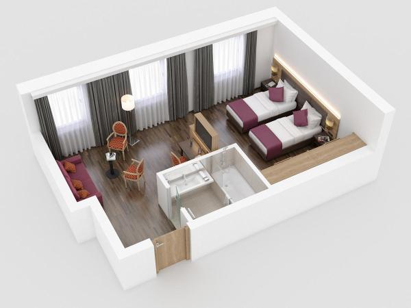 IMLAUER HOTEL PITTER Salzburg : photo 3 de la chambre chambre familiale