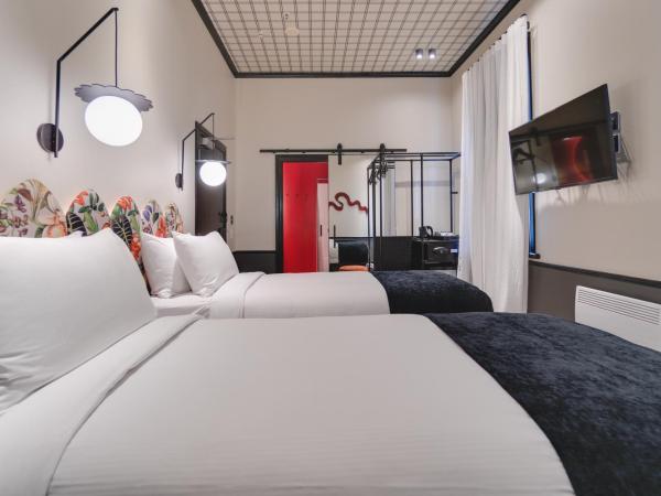 Naumi Studio Wellington : photo 7 de la chambre hébergement lits jumeaux zing