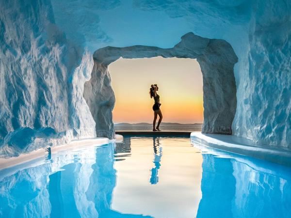 Cavo Tagoo Mykonos : photo 1 de la chambre suite troglodyte avec piscine