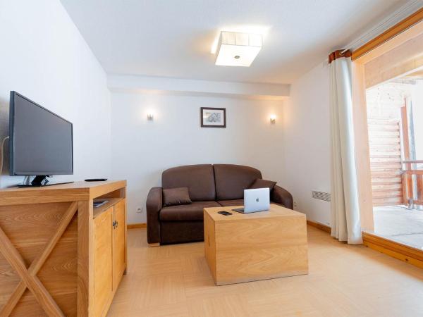 Madame Vacances Résidence Le Parc Des Airelles : photo 3 de la chambre appartement 1 ou 2 pièces + espace couchage (4-5 adultes)
