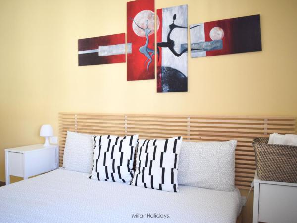MilanHolidays : photo 9 de la chambre chambre double ou lits jumeaux avec salle de bains privative externe