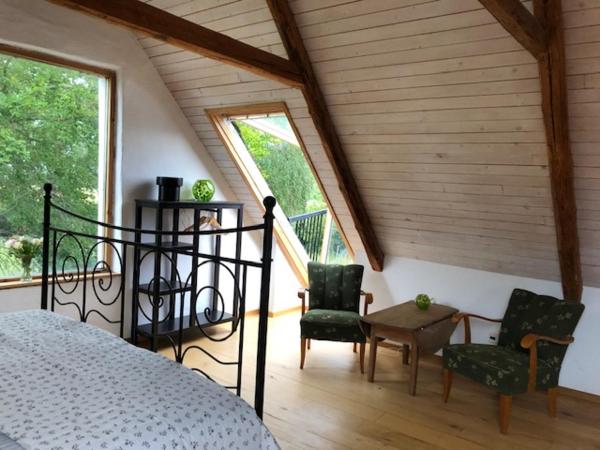 Fridfullt boende på lantgård med underbar utsikt : photo 7 de la chambre studio - vue sur mer