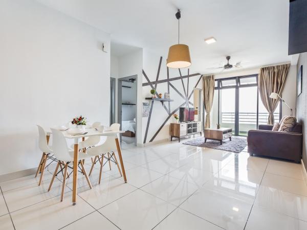 1 Tebrau Residences By JK Home : photo 10 de la chambre appartement 3 chambres