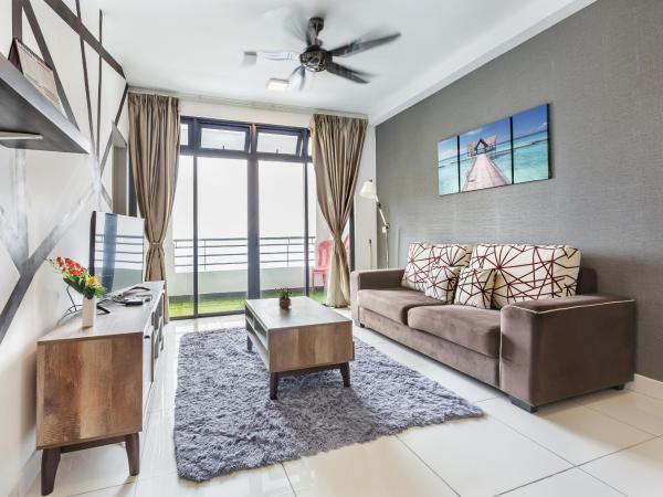 1 Tebrau Residences By JK Home : photo 9 de la chambre appartement 3 chambres