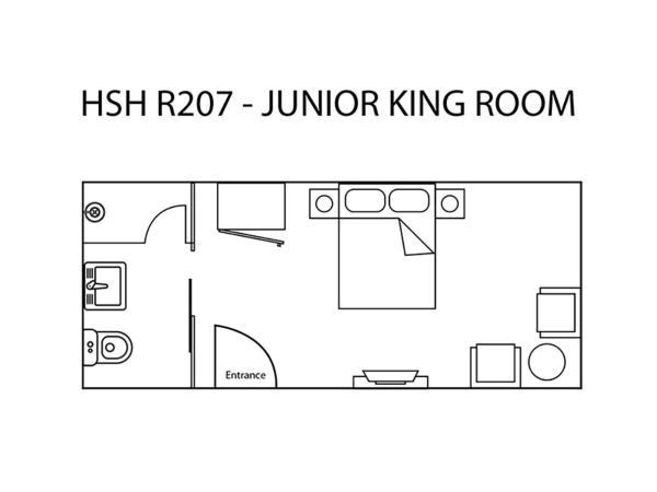 Heeren Straits Hotel : photo 8 de la chambre junior room (no window)