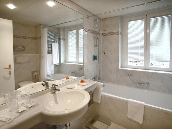 Hotel Lido Seegarten : photo 2 de la chambre chambre double ou lits jumeaux avec balcon - vue sur montagne