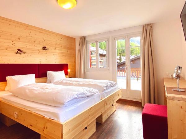 Hotel Capricorn : photo 3 de la chambre chambre double - vue sur mont cervin