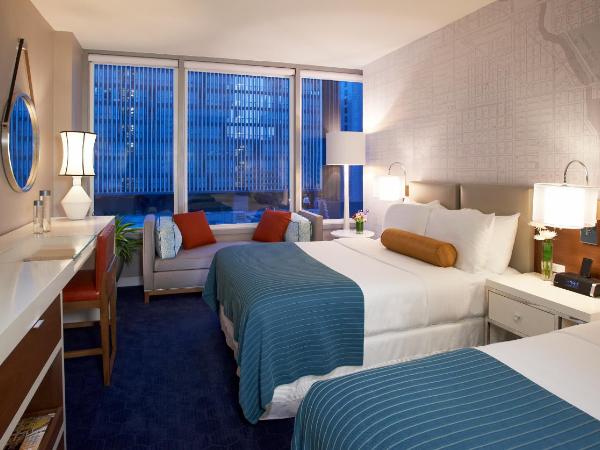 Kinzie Hotel : photo 2 de la chambre chambre deluxe avec 2 lits queen-size