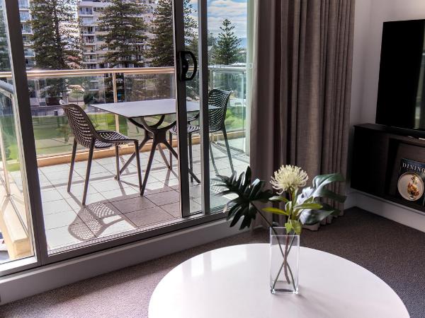 Oaks Glenelg Plaza Pier Suites : photo 4 de la chambre appartement 1 chambre premier - vue sur parc