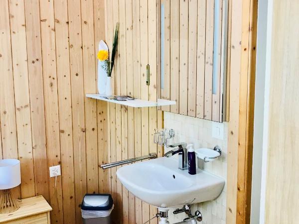 B & B Brienz : photo 2 de la chambre chambre double avec salle de bains privative (schönegg)