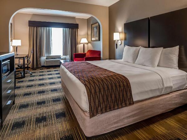 Best Western Plus Heritage Inn Houston : photo 6 de la chambre suite lit king-size avec canapé-lit
