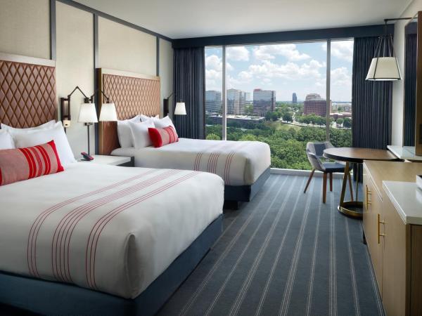 Omni Hotel at the Battery Atlanta : photo 1 de la chambre chambre lit queen-size deluxe