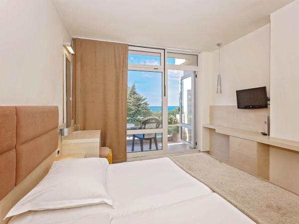 Hotel Mediteran Plava Laguna : photo 2 de la chambre chambre supérieure avec balcon et vue sur la mer