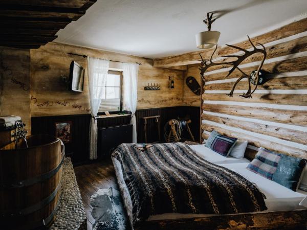 Road Stop Dortmund : photo 8 de la chambre cabine jim bean log