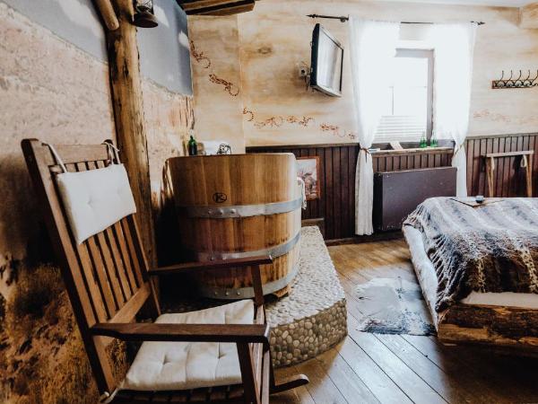 Road Stop Dortmund : photo 9 de la chambre cabine jim bean log