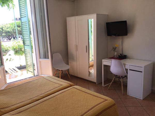 L'ilot Fleuri : photo 1 de la chambre chambre lits jumeaux - vue sur mer