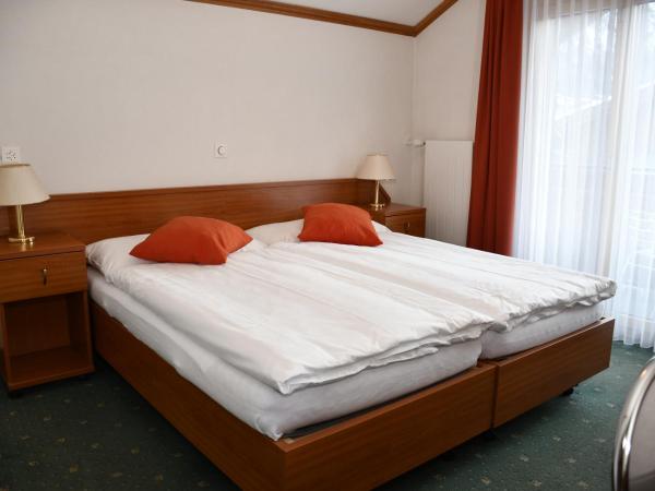 Hotel Elite : photo 5 de la chambre chambre double avec baignoire spa - vue sur cervin