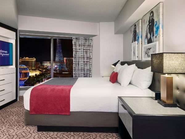 Planet Hollywood Resort & Casino : photo 4 de la chambre suite lit king-size ultra hip strip - non-fumeurs