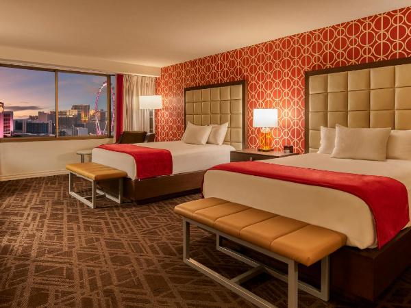 Horseshoe Las Vegas formerly Bally's : photo 1 de la chambre chambre avec 2 lits queen-size - complexe - non-fumeurs