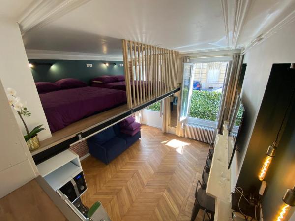 Beautiful mini Loft near Saint-Lazare : photo 6 de la chambre appartement - rez-de-chaussée
