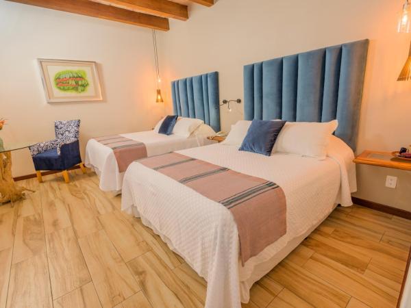 Hotel Casa Vertiz : photo 7 de la chambre chambre avec 2 grands lits queen-size