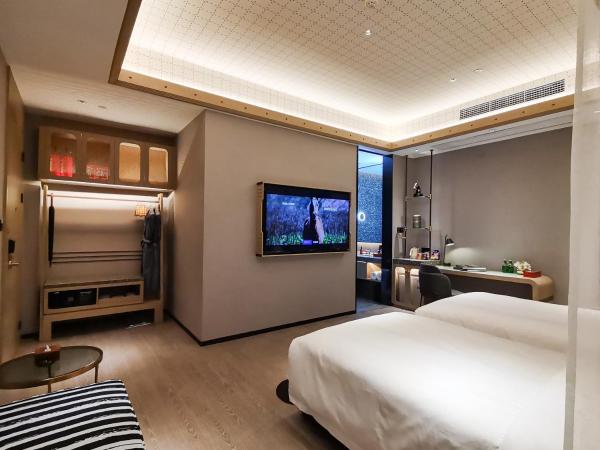 Arthur Hotel Zhujiang New Town Guangzhou- Free Shuttle Bus For Canton Fair : photo 6 de la chambre chambre lits jumeaux standard arthur (sans fenêtre)