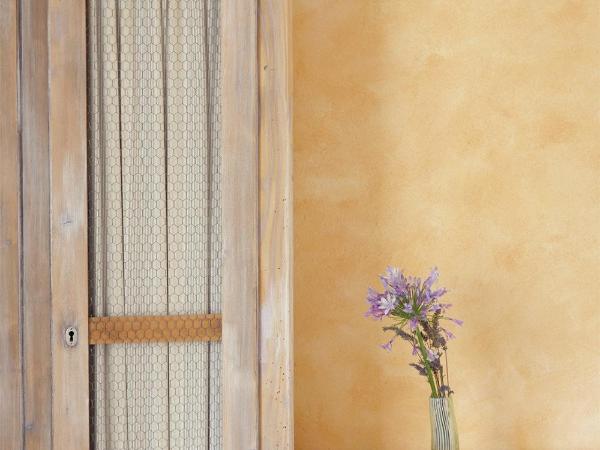 Lou Candelou : photo 1 de la chambre chambre double avec douche - vue sur jardin - soleil