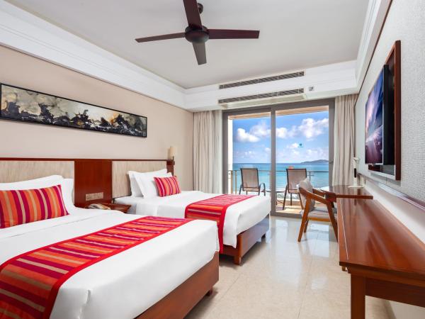 Sanya Seacube Holiday Hotel : photo 5 de la chambre chambre double ou lits jumeaux - vue sur mer