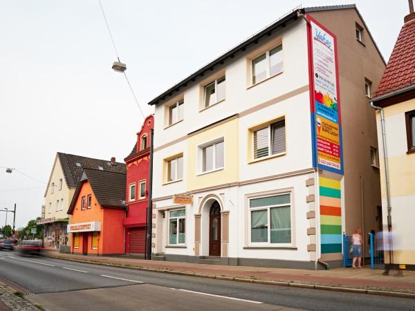Pension & Monteurwohnungen Burglesum Bremen : photo 8 de la chambre chambre lits jumeaux standard avec salle de bains commune