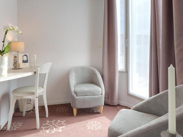 Hotel Ours Blanc - Wilson : photo 6 de la chambre chambre double avec terrasse