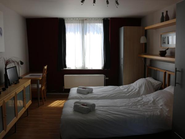 Brussels BnB : photo 2 de la chambre chambre lits jumeaux avec douche 