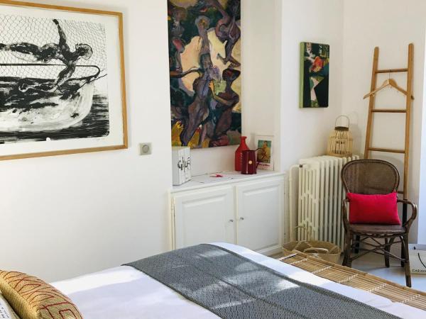 Chambres d'hôtes CASA MUSA - NICE : photo 4 de la chambre chambre double avec salle de bains privative