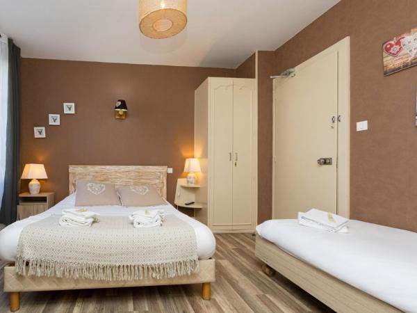 Hôtel Restaurant l'Aubergade : photo 4 de la chambre chambre triple