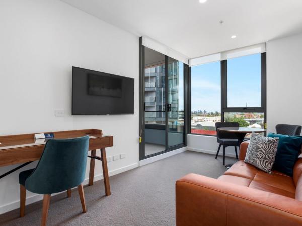 The Sebel Melbourne Moonee Ponds : photo 4 de la chambre appartement 1 chambre lit king-size avec balcon