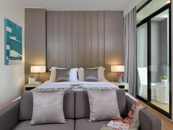 Arden Hotel and Residence by At Mind : photo 3 de la chambre chambre lits jumeaux de luxe avec vue sur la piscine