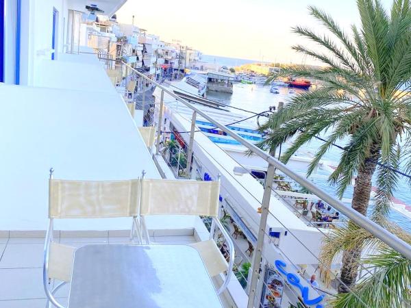 Kassavetis Center - Hotel Studios & Apartments : photo 6 de la chambre studio (2 adultes) - vue sur mer
