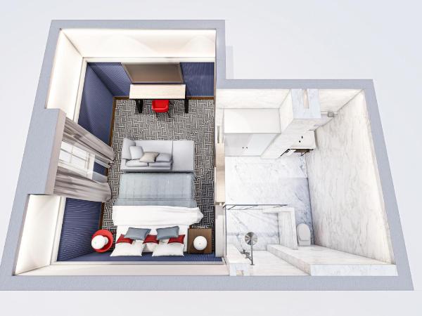 Hotel D Geneva : photo 4 de la chambre chambre double deluxe