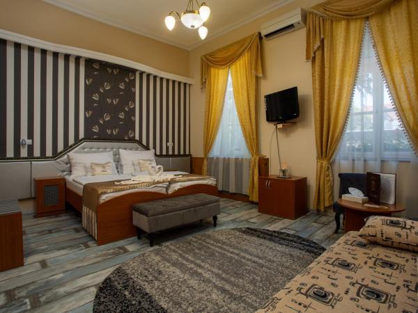 Illés Hotel : photo 4 de la chambre chambre lits jumeaux spacieuse